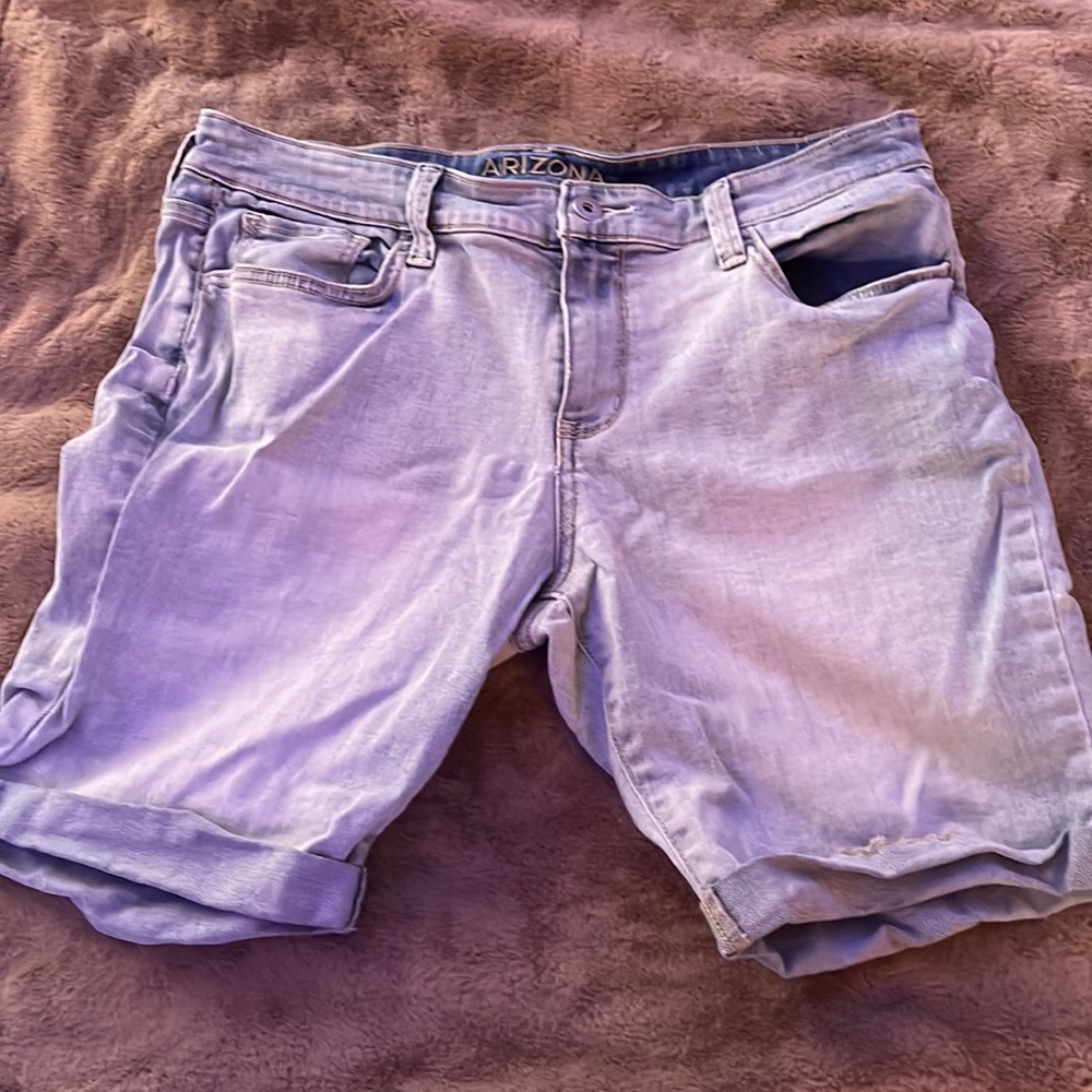 Arizona jean shorts light blue